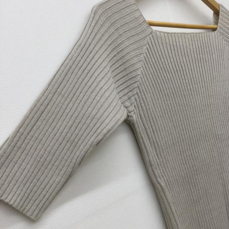 フィフス fifth カットソー 半袖 M  灰 / グレー /  レディース USED 古着 中古 10037699