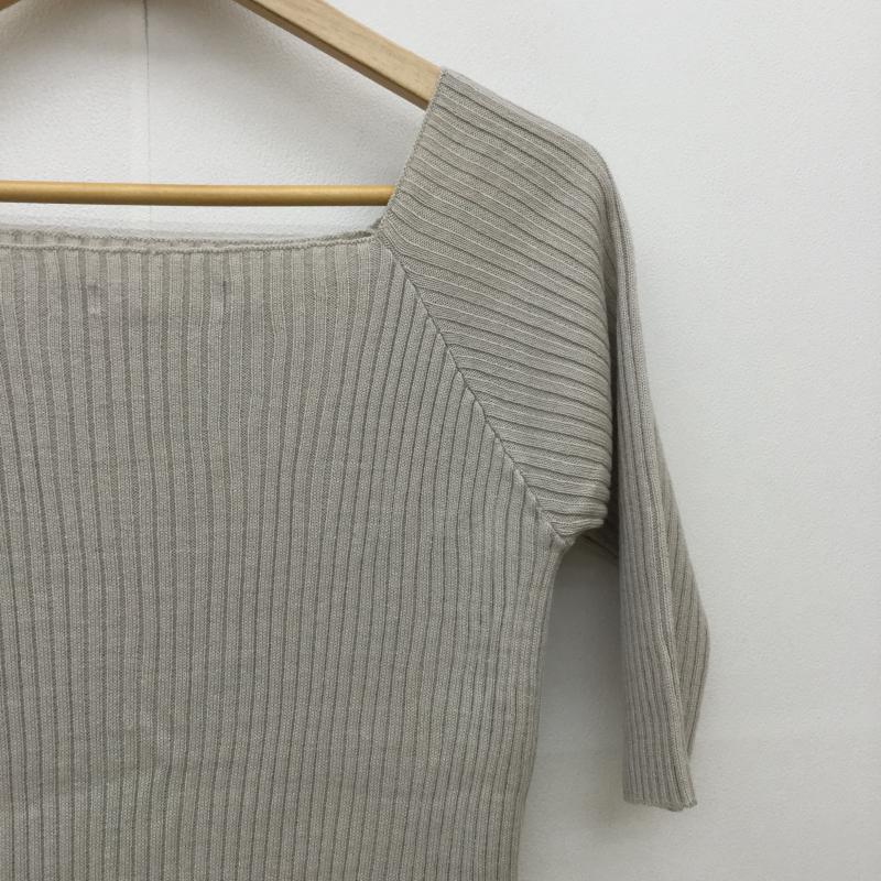 フィフス fifth カットソー 半袖 M  灰 / グレー /  レディース USED 古着 中古 10037699