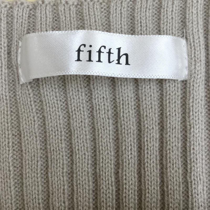 フィフス fifth カットソー 半袖 M  灰 / グレー /  レディース USED 古着 中古 10037699