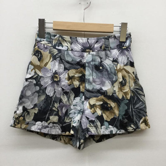 エモダ EMODA パンツ ショートパンツ S 花柄 マルチカラー / マルチカラー /  レディース USED 古着 中古 10037936