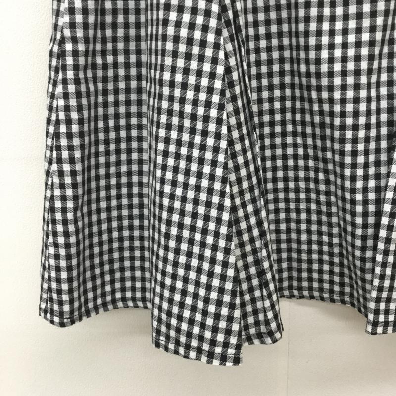エヌ（エヌ ナチュラルビューティーベーシック） N.（N. Natural Beauty Basic） スカート ミニスカート M チェック 白 / ホワイト / X 黒 / ブラック /  レディース USED 古着 中古 10038033