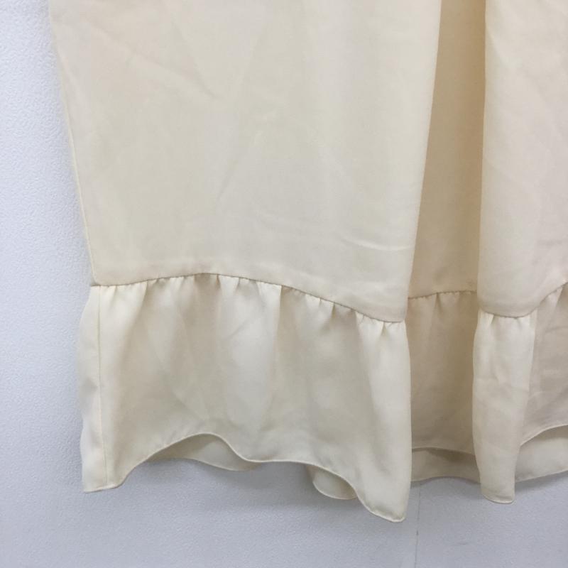 ナノユニバース ブロードゥリー＆コー nano universe Braderie & Co カットソー 半袖 FREE  アイボリー / アイボリー /  レディース USED 古着 中古 10038383