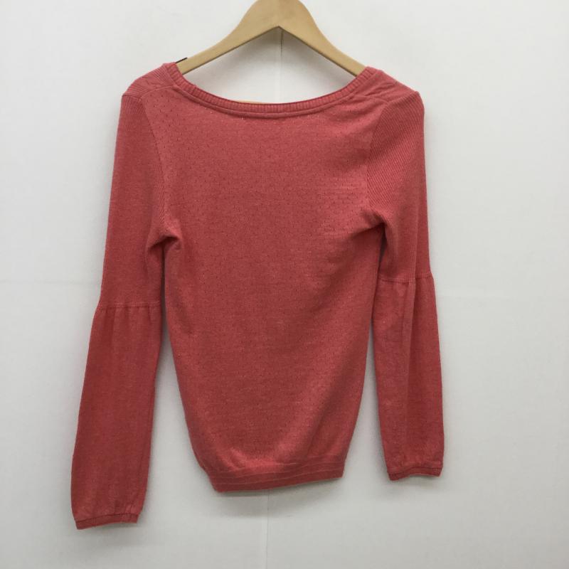 ビューティアンドユース BEAUTY&YOUTH カットソー 長袖  桃 / ピンク /  レディース USED 古着 中古 10038389