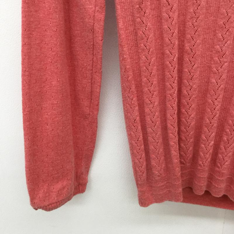 ビューティアンドユース BEAUTY&YOUTH カットソー 長袖  桃 / ピンク /  レディース USED 古着 中古 10038389