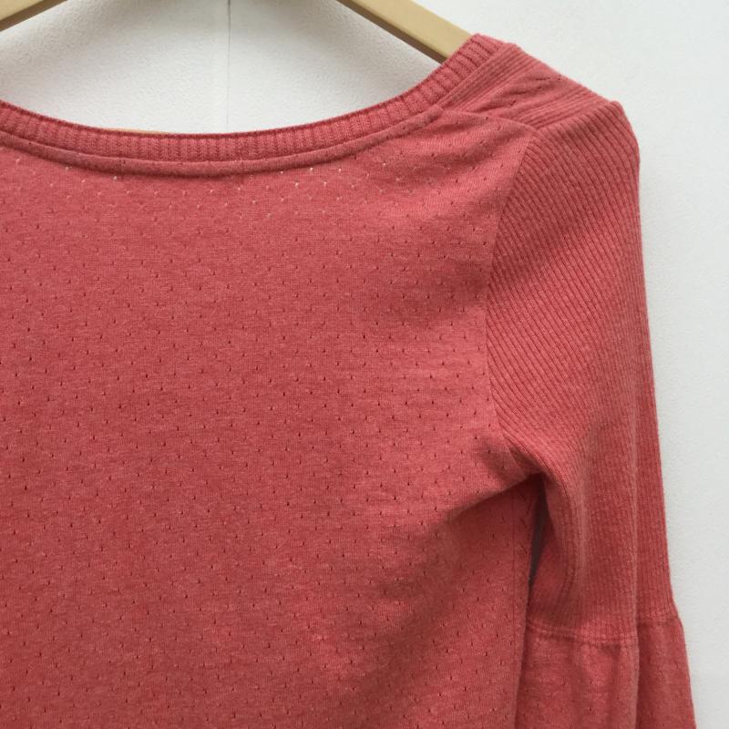 ビューティアンドユース BEAUTY&YOUTH カットソー 長袖  桃 / ピンク /  レディース USED 古着 中古 10038389