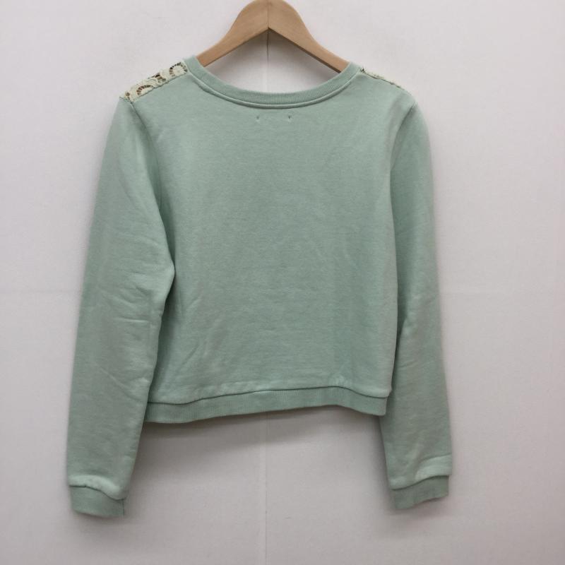 エモダ EMODA カットソー 長袖 FREE レース柄 緑 / グリーン /  レディース USED 古着 中古 10038406