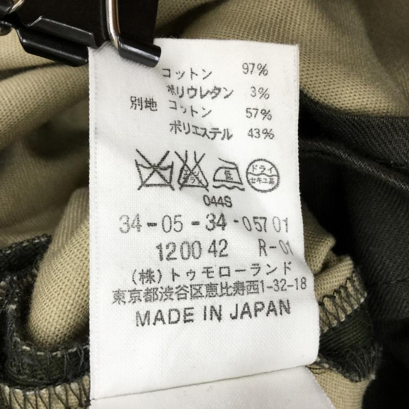 エディション EDITION スカート ひざ丈スカート 36 カモフラージュ柄・迷彩 黒 / ブラック / X 緑 / グリーン / X 茶 / ブラウン /  レディース USED 古着 中古 10038458