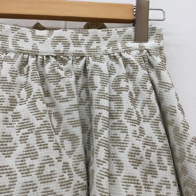 シュープリーム ララ Supreme.La.La スカート ミニスカート S  白 / ホワイト / X ベージュ / ベージュ /  レディース USED 古着 中古 10038459