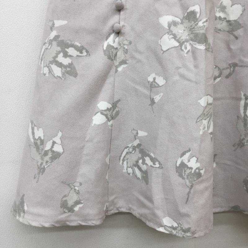 マジェスティックレゴン MAJESTIC LEGON スカート ミニスカート S 花柄 桃 / ピンク /  レディース USED 古着 中古 10038462