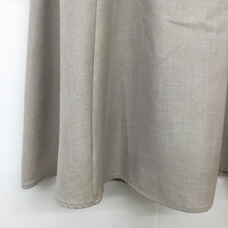 ビス ViS スカート ひざ丈スカート S  ベージュ / ベージュ /  レディース USED 古着 中古 10038570