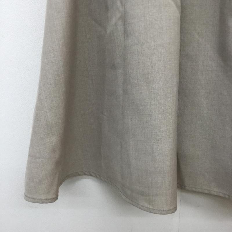 ビス ViS スカート ひざ丈スカート S  ベージュ / ベージュ /  レディース USED 古着 中古 10038570