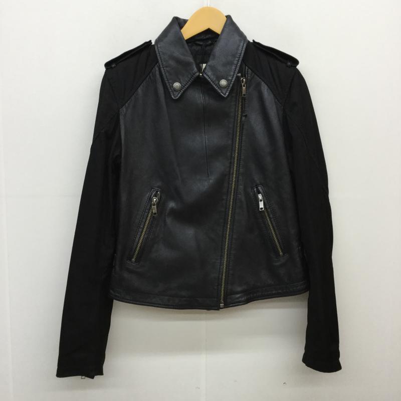ディーゼル DIESEL ジャケット、上着 レザージャケット 羊革　レザージャケット M  黒 / ブラック /  メンズ USED 古着 中古 10038590