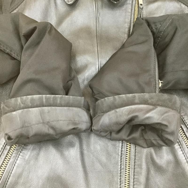 ディーゼル DIESEL ジャケット、上着 レザージャケット 羊革　レザージャケット M  黒 / ブラック /  メンズ USED 古着 中古 10038590