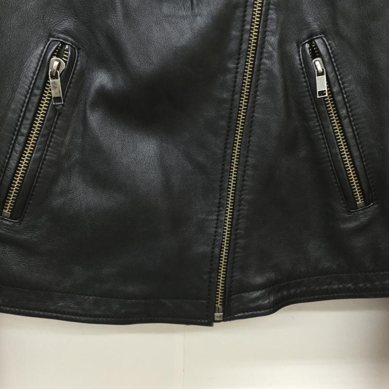 ディーゼル DIESEL ジャケット、上着 レザージャケット 羊革　レザージャケット M  黒 / ブラック /  メンズ USED 古着 中古 10038590
