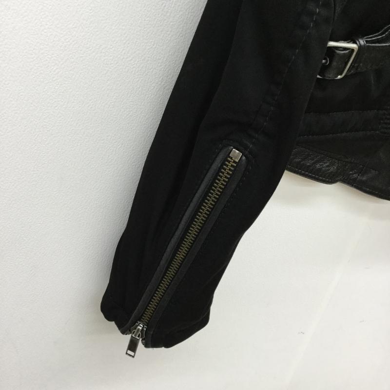 ディーゼル DIESEL ジャケット、上着 レザージャケット 羊革　レザージャケット M  黒 / ブラック /  メンズ USED 古着 中古 10038590