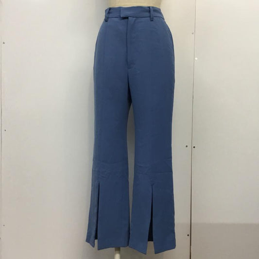 ジーナシス JEANASIS パンツ スラックス FREE 無地 水色 / ライトブルー /  レディース USED 古着 中古 10038617