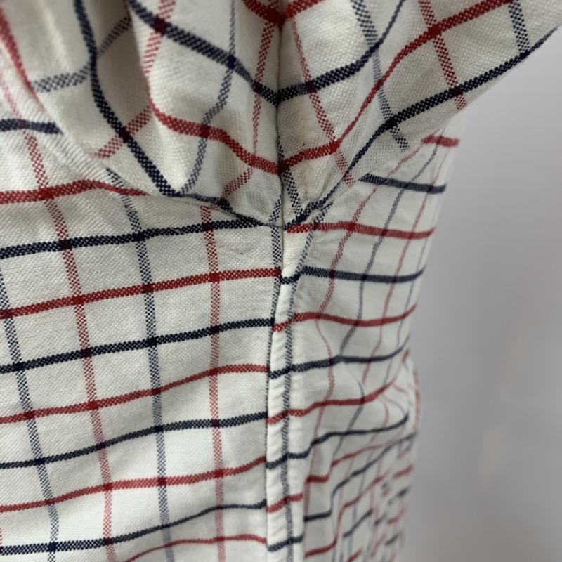 ラルフローレン RALPHLAUREN シャツ、ブラウス 長袖 チェックシャツ 長袖シャツ M チェック 白 / ホワイト /  メンズ USED 古着 中古 10038859