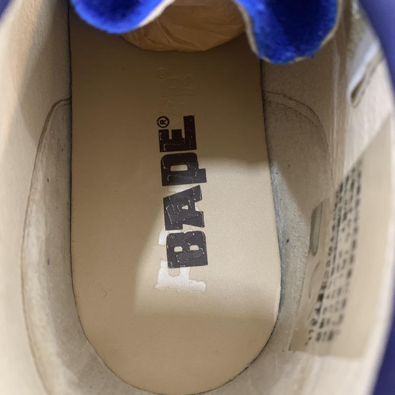 アベイシングエイプ A BATHING APE カジュアルシューズ カジュアルシューズ US：9 無地 紺 / ネイビー /  メンズ USED 古着 中古 10038964