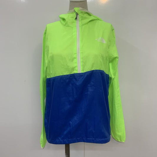 ザノースフェイス THE NORTH FACE ジャケット、上着 ジャンパー、ブルゾン NPW11034 S ロゴ、文字 薄緑 / ライトグリーン / X 紺 / ネイビー /  レディース USED 古着 中古 10039075