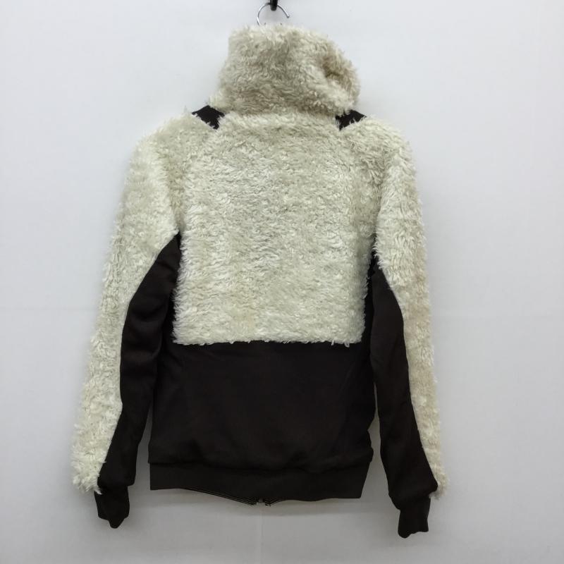 ディーゼル DIESEL ジャケット、上着 ジャケット、ブレザー リバーシブル XS ストライプ 白 / ホワイト / X 茶 / ブラウン / X 黒 / ブラック /  メンズ USED 古着 中古 10039180