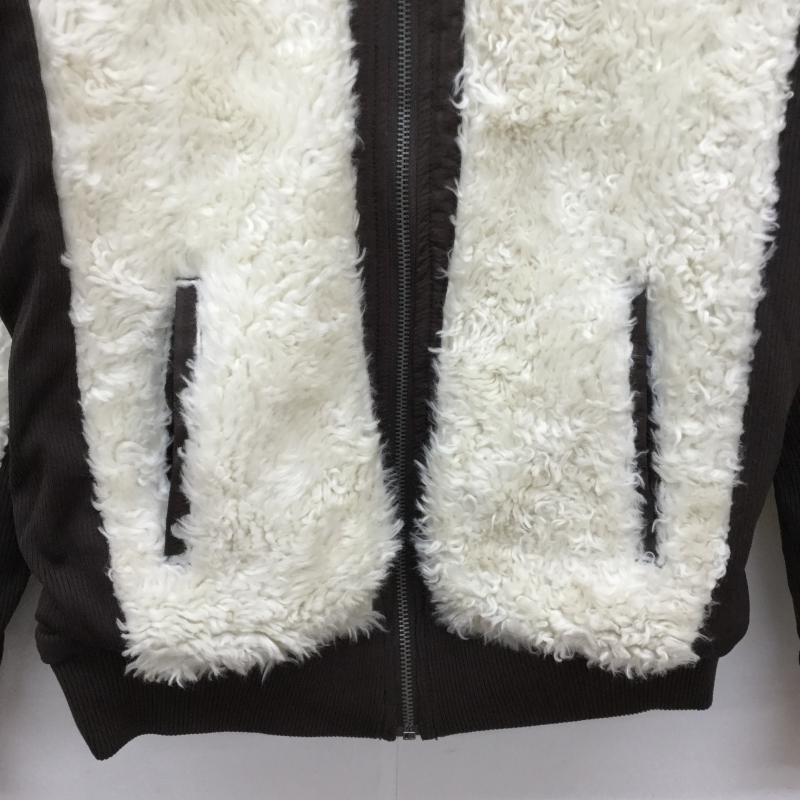 ディーゼル DIESEL ジャケット、上着 ジャケット、ブレザー リバーシブル XS ストライプ 白 / ホワイト / X 茶 / ブラウン / X 黒 / ブラック /  メンズ USED 古着 中古 10039180