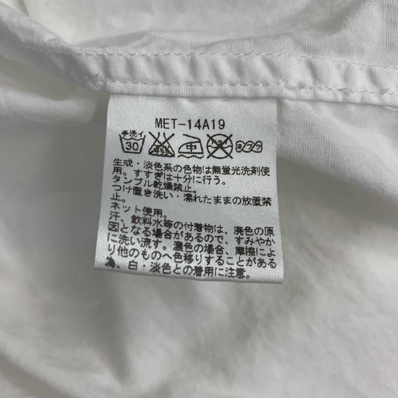 メタファー METAPHORE シャツ、ブラウス 長袖 2 無地 白 / ホワイト /  メンズ USED 古着 中古 10039294