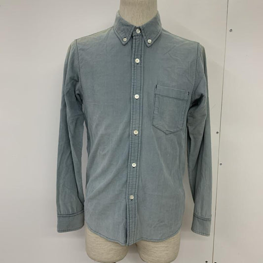 ガイジンメイド GAIJIN MADE シャツ、ブラウス 長袖 1 無地 水色 / ライトブルー /  メンズ USED 古着 中古 10039360