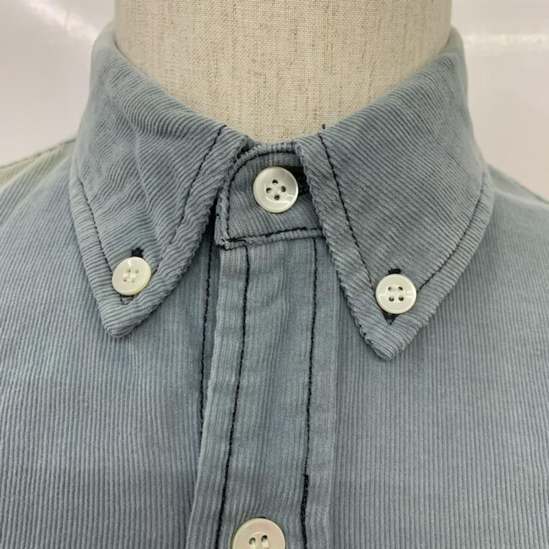 ガイジンメイド GAIJIN MADE シャツ、ブラウス 長袖 1 無地 水色 / ライトブルー /  メンズ USED 古着 中古 10039360