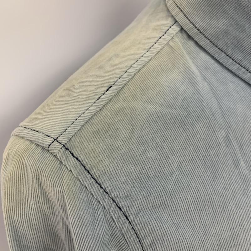 ガイジンメイド GAIJIN MADE シャツ、ブラウス 長袖 1 無地 水色 / ライトブルー /  メンズ USED 古着 中古 10039360
