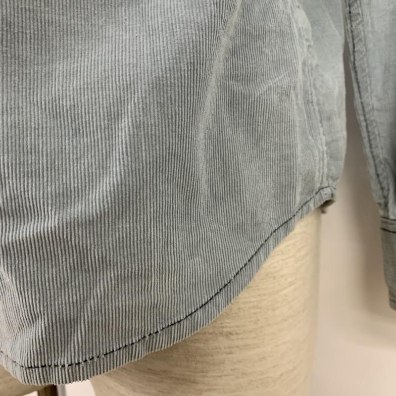 ガイジンメイド GAIJIN MADE シャツ、ブラウス 長袖 1 無地 水色 / ライトブルー /  メンズ USED 古着 中古 10039360