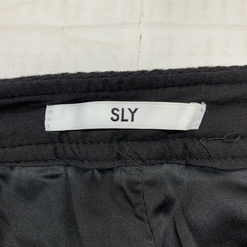 スライ SLY ボトムス ボトムス 1 無地 黒 / ブラック /  レディース USED 古着 中古 10039698