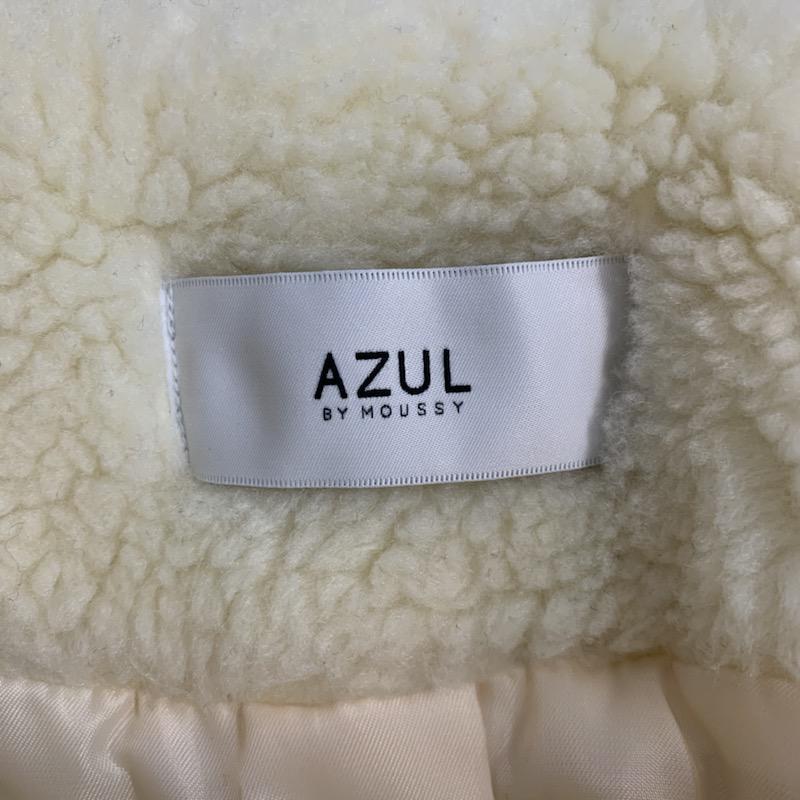 アズールバイマウジー AZUL BY MOUSSY コート コート一般 S 無地 白 / ホワイト /  レディース USED 古着 中古 10039742