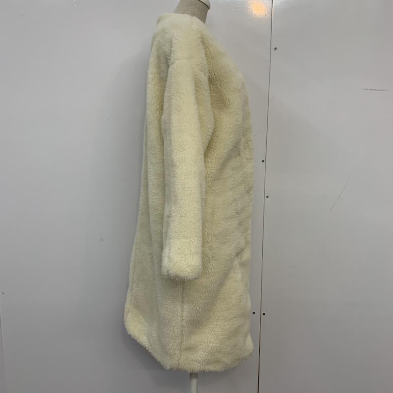 アズールバイマウジー AZUL BY MOUSSY コート コート一般 S 無地 白 / ホワイト /  レディース USED 古着 中古 10039742