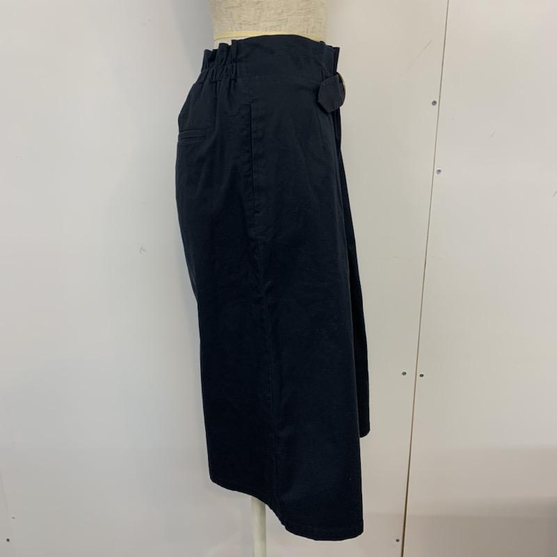 レリュームジャーナルスタンダード relume Journal Standard スカート ひざ丈スカート M 無地 紺 / ネイビー /  レディース USED 古着 中古 10039963