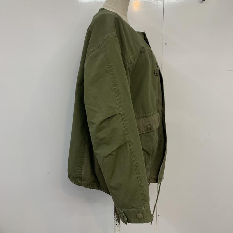 マウジー MOUSSY コート コート一般 FREE 無地 カーキ / カーキ /  レディース USED 古着 中古 10040298