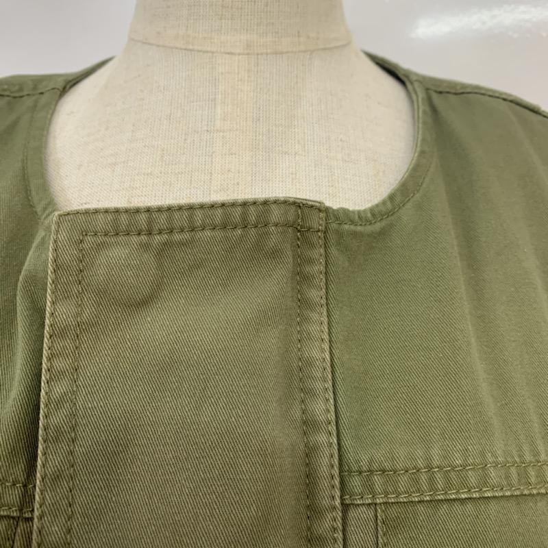 マウジー MOUSSY コート コート一般 FREE 無地 カーキ / カーキ /  レディース USED 古着 中古 10040298
