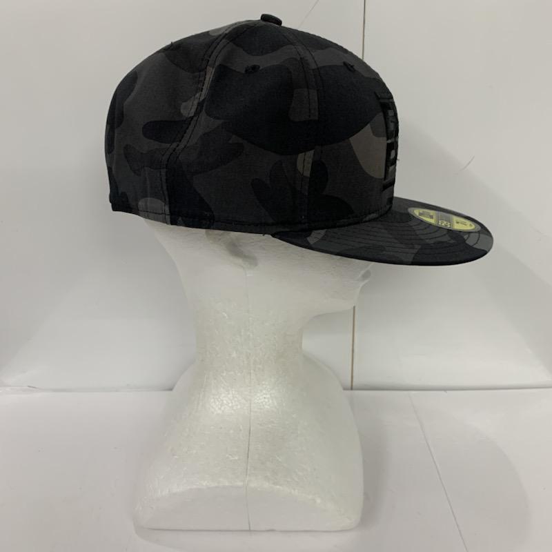 アベイシングエイプ A BATHING APE 帽子 キャップ 総柄 黒 / ブラック /  メンズ USED 古着 中古 10040342
