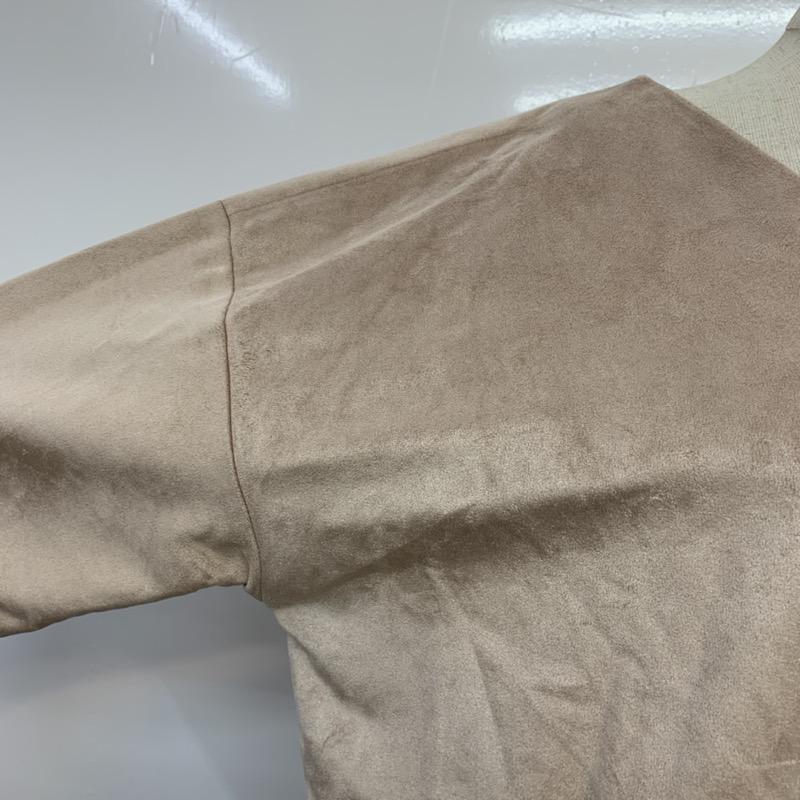 アーバンリサーチ URBAN RESEARCH カットソー 七分袖 プルオーバー FREE 無地 グレージュ / グレージュ /  レディース USED 古着 中古 10040441