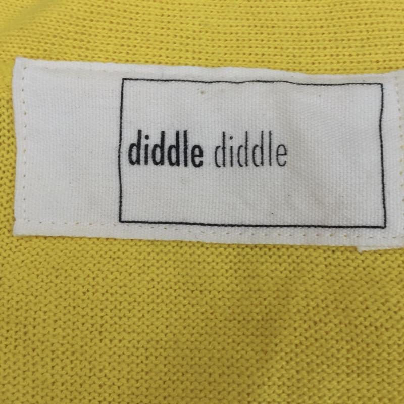 ディドルディドル DIDDLEDIDDLE カーディガン 長袖 FREE 赤 / レッド / X 黄 / イエロー /  メンズ USED 古着 中古 10040657