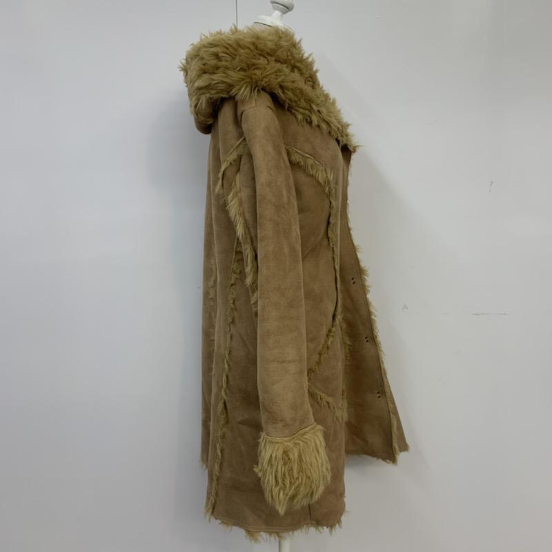 ロイヤルパーティー ROYAL PARTY コート コート一般 38 無地 茶 / ブラウン /  レディース USED 古着 中古 10040685