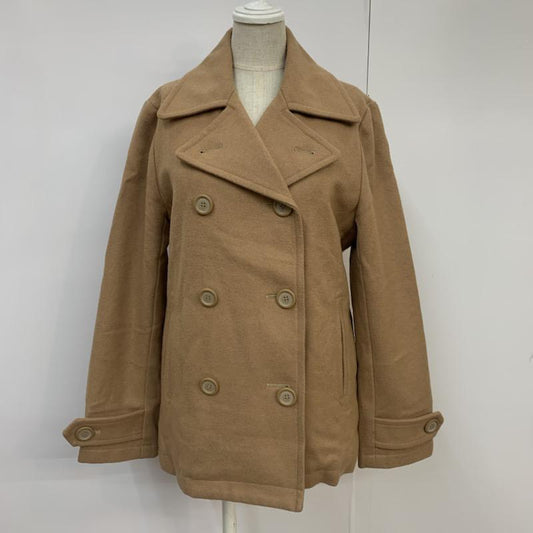 オリーブデオリーブ OLIVE des OLIVE コート ピーコート 無地 キャメル / キャメル /  レディース USED 古着 中古 10040700