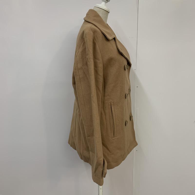 オリーブデオリーブ OLIVE des OLIVE コート ピーコート 無地 キャメル / キャメル /  レディース USED 古着 中古 10040700