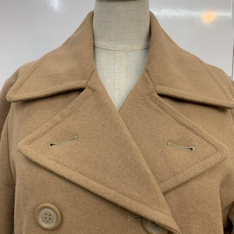 オリーブデオリーブ OLIVE des OLIVE コート ピーコート 無地 キャメル / キャメル /  レディース USED 古着 中古 10040700