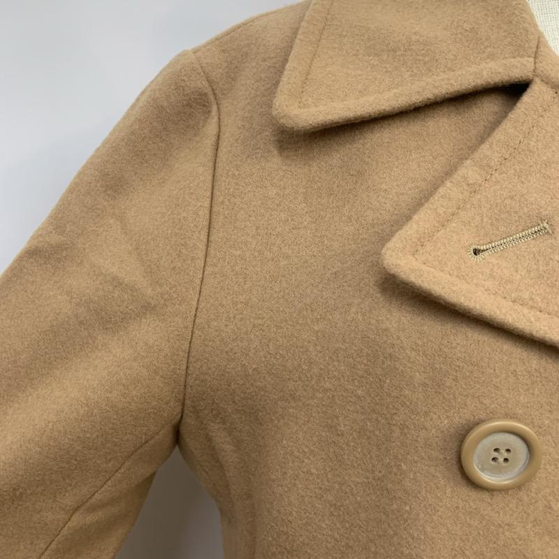 オリーブデオリーブ OLIVE des OLIVE コート ピーコート 無地 キャメル / キャメル /  レディース USED 古着 中古 10040700