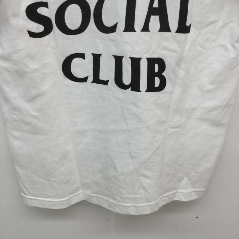 アンチソーシャルソーシャルクラブ ANTI SOCIAL SOCIAL CLUB Tシャツ 半袖 EYE HATE NEEK TEE　ロゴプリントTシャツ M ロゴ、文字 白 / ホワイト / X 黒 / ブラック /  メンズ USED 古着 中古 10040911