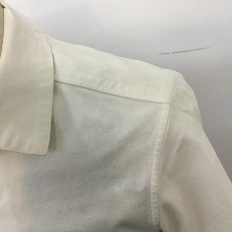 エーケーエム AKM シャツ、ブラウス 半袖 L 無地 白 / ホワイト /  メンズ USED 古着 中古 10041110