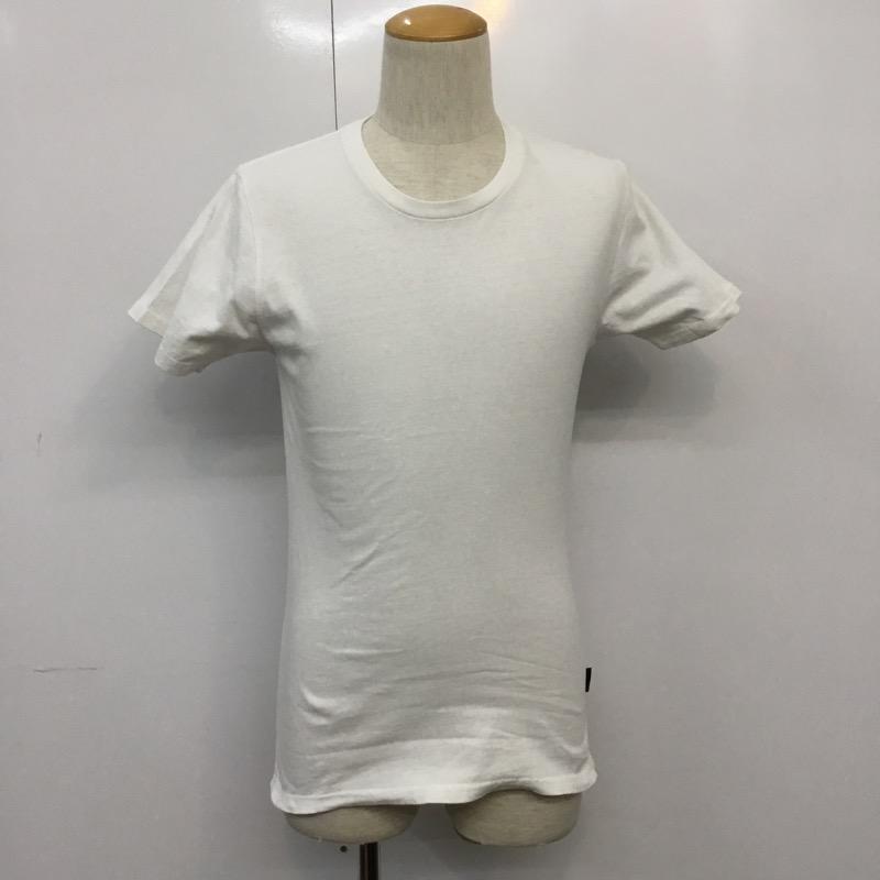 ロエン ROEN Tシャツ 半袖 プリント M 無地 X プリント 白 / ホワイト /  メンズ USED 古着 中古 10041111