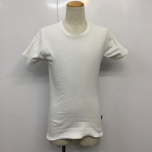 ロエン ROEN Tシャツ 半袖 プリント M 無地 X プリント 白 / ホワイト /  メンズ USED 古着 中古 10041111