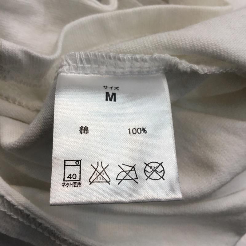 ロエン ROEN Tシャツ 半袖 プリント M 無地 X プリント 白 / ホワイト /  メンズ USED 古着 中古 10041111