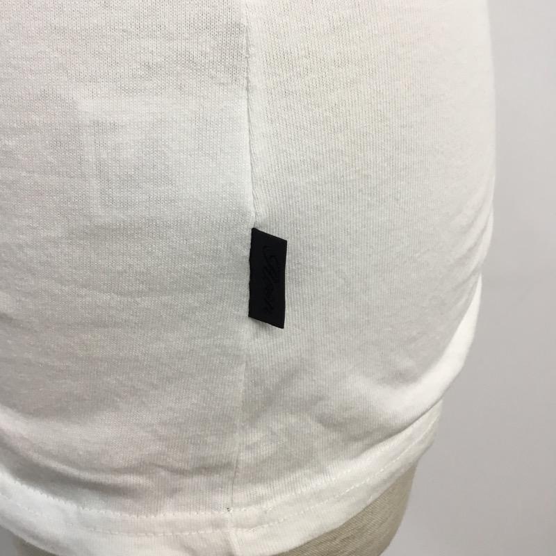 ロエン ROEN Tシャツ 半袖 プリント M 無地 X プリント 白 / ホワイト /  メンズ USED 古着 中古 10041111